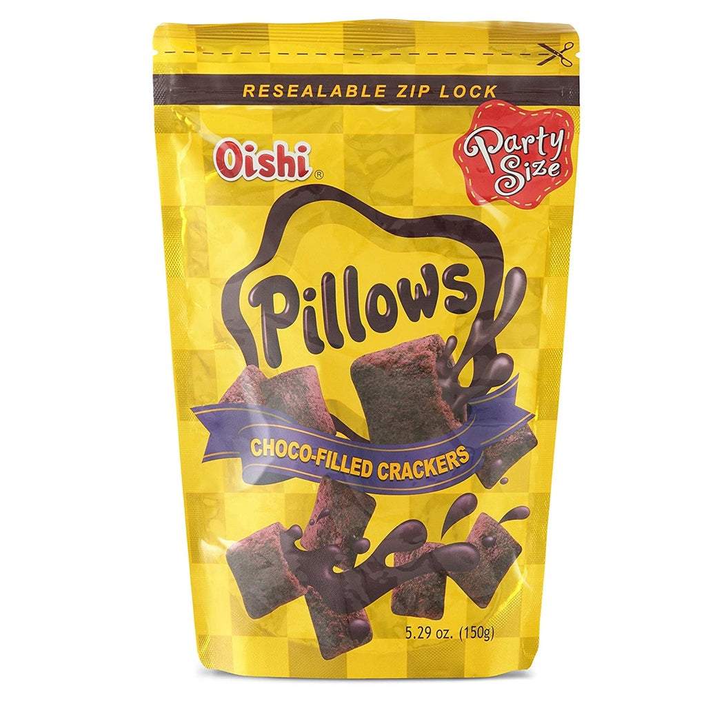 Oishi, Pillows Chocolate Filled, 100 g – Al Barakah Health