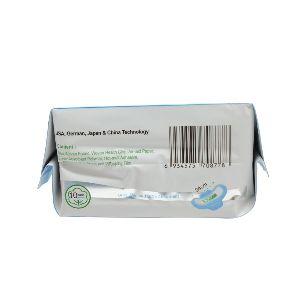 Sani, Pembalut Wanita Day Use,  24 cm X 10 pads