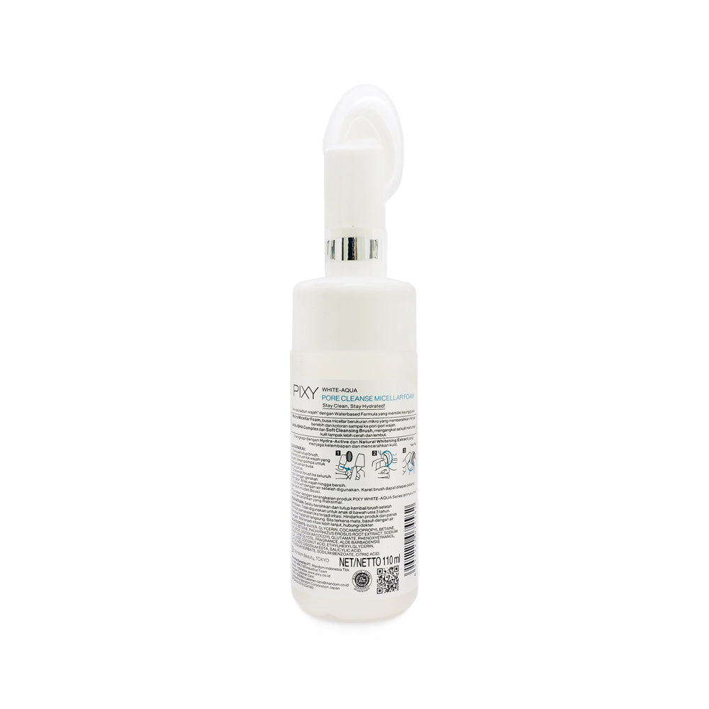 Pixy, White Aqua Clear Defense Micellar Foam, 110 ml