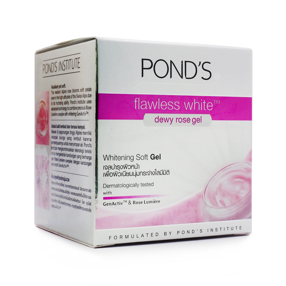 Pond's, Flawless White Dewy Rose Whitening Soft Gel, 50 g