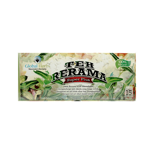 Global Herbs, Teh Rerama Super Plus, 15 sachets X 2 g – Al Barakah ...
