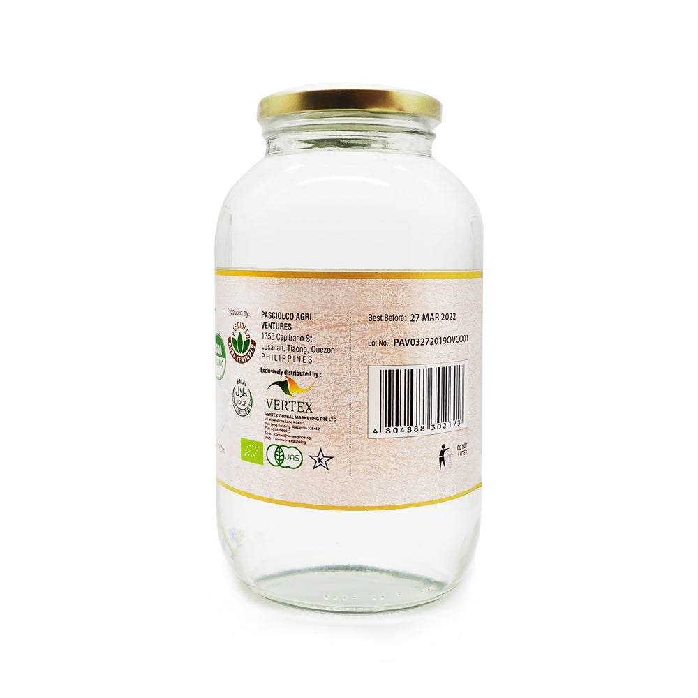 Quezon's Best, Organic Virgin Coconut Oil, 1000 ml