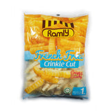 Ramly, French Fries Crinkle Cut, 1 kg