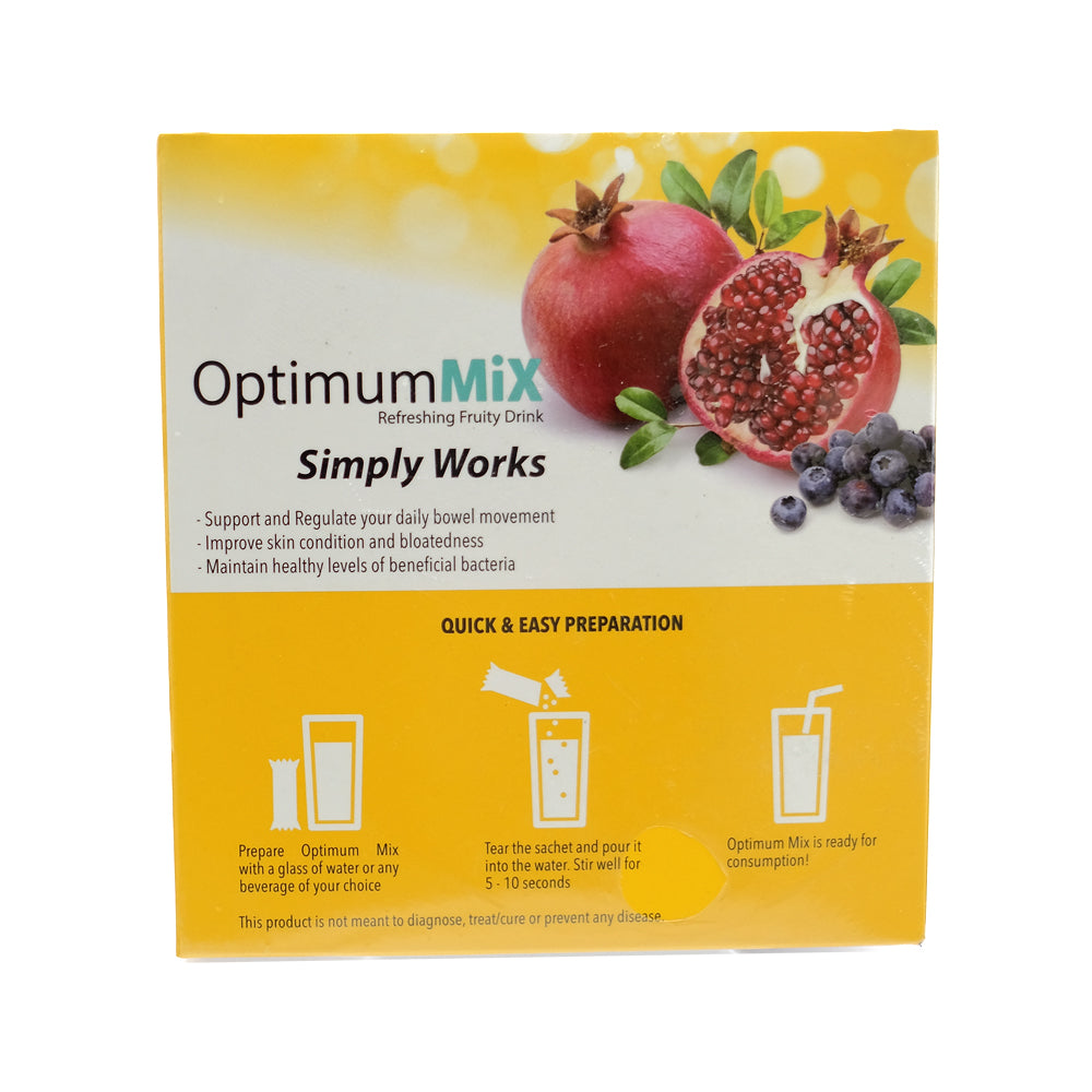 Optimum Mix, Refreshing Fruity Drink, 30 Sachets