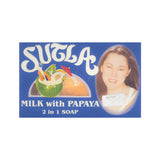 Sutla, Milk With Papaya, 2 in 1 Soap, 135g