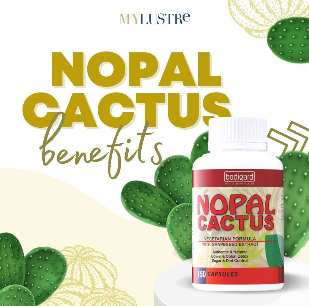 Mylustre, Bodigard Nopal Cactus, 150 capsules [SFO]