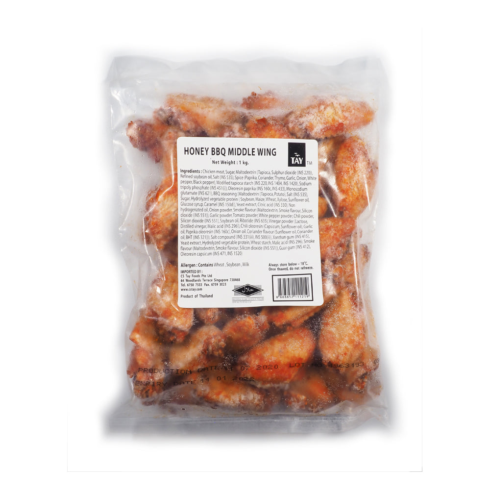 CS Tay Food, Honey BBQ Middle Wing, 1 kg