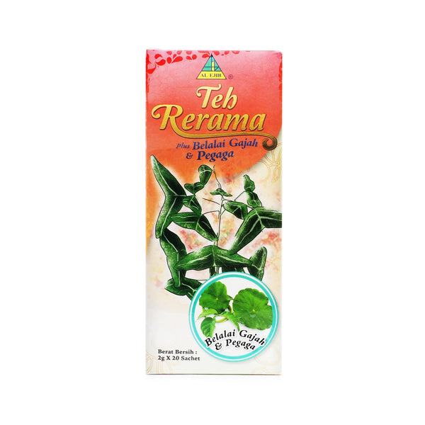 Al Ejib, Teh Rerama + Belalai Gajah & Pegaga, 20 sachets x 2 g – Al ...