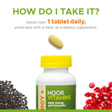 Noor Vitamins, Energy, 60 tablets