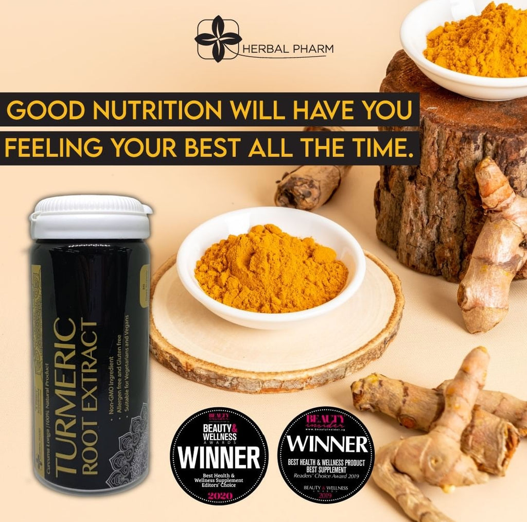 Herbal Pharm, Turmeric Root Extract, 90 veg capsules Al Barakah