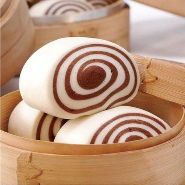 Al Barakah Frozen, Pau Mantou, Chocolate, 9 pcs