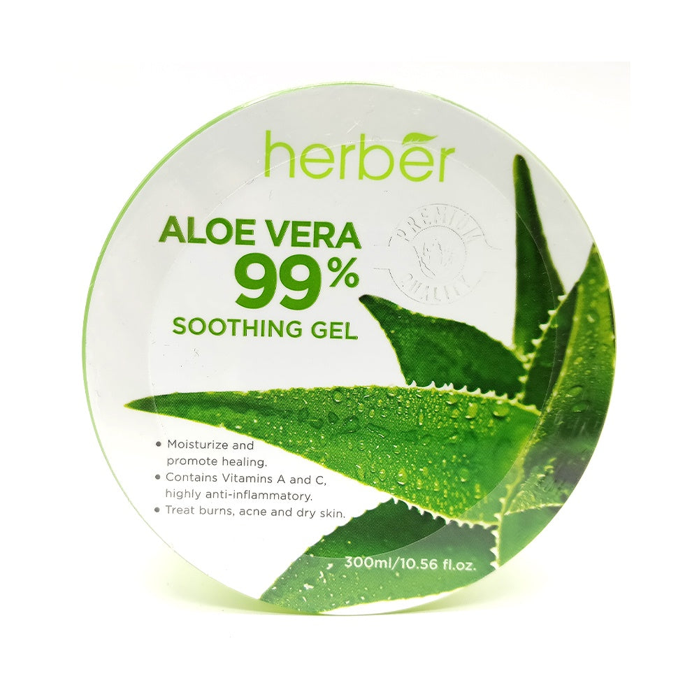 Herber, Aloe Vera 99% Soothing Gel, 300 ml