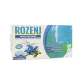Rozenj, Herbal Lozenges, Mint with Menthol and Eucalyptus, 2 strips x 8 Lozenges