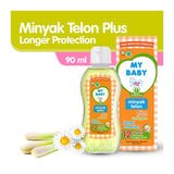 My Baby, Minyak Telon Plus Eucalyptus 12 Jam, 90 ml