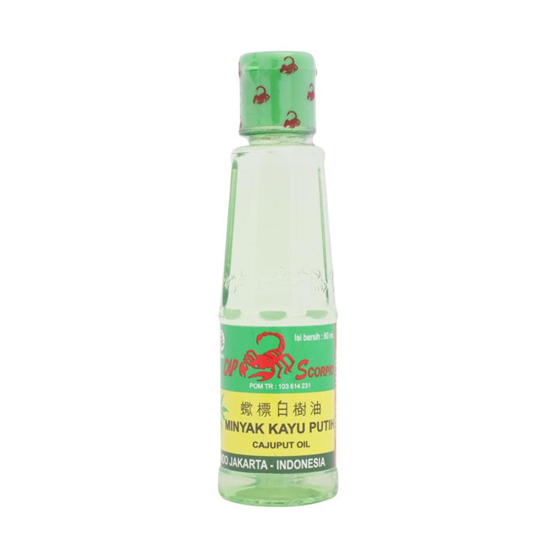Cap Scorpio, Minyak Kayu Putih, Cajuput Oil, 60 ml