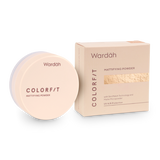 Wardah, Color Fit, Mattifying Powder, 22N Light Ivory, 15 g