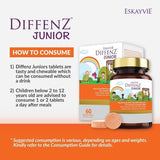 Eskayvie, Diffenz Junior Orange, 60 chew tablets