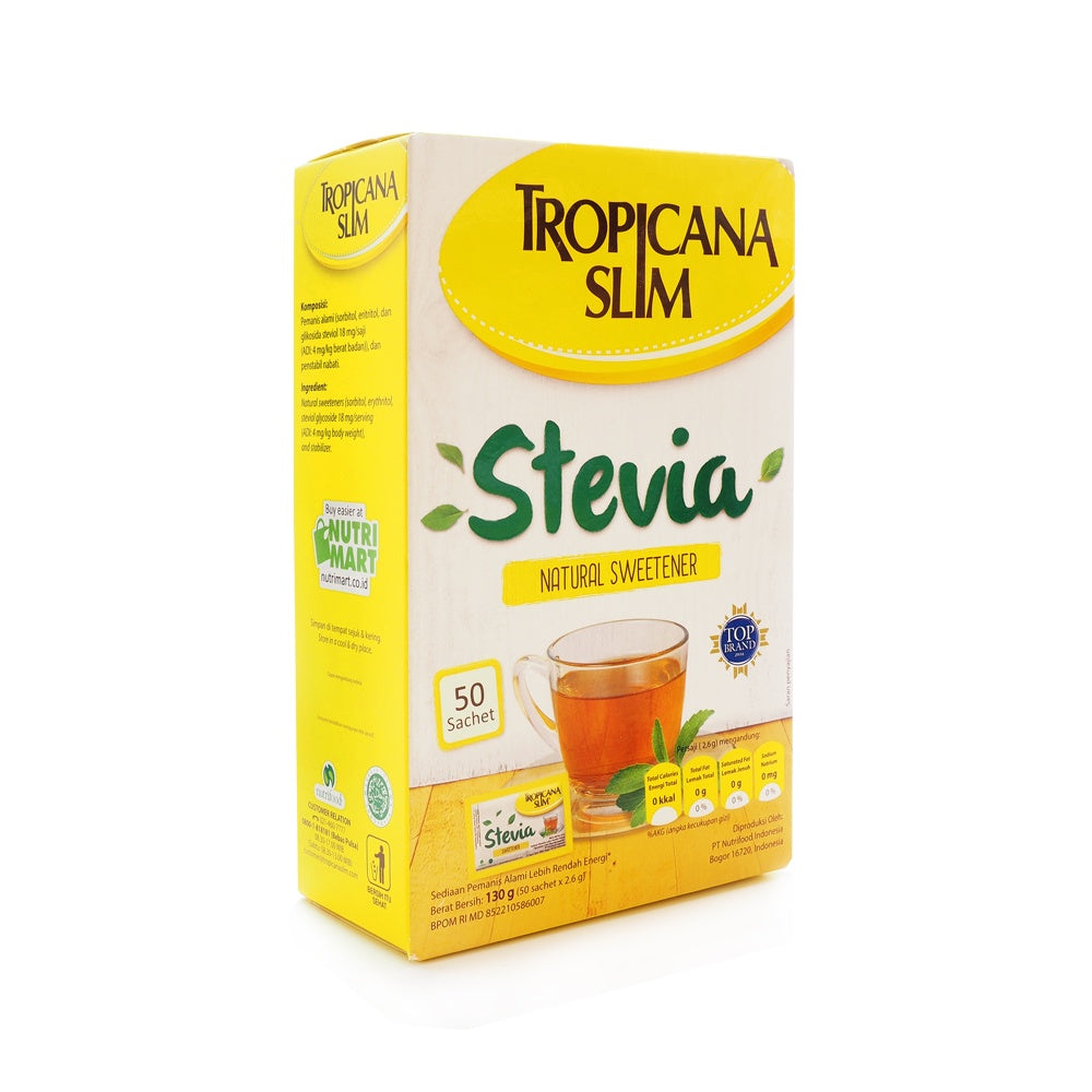 Tropicana Slim, Stevia, 50 sachets