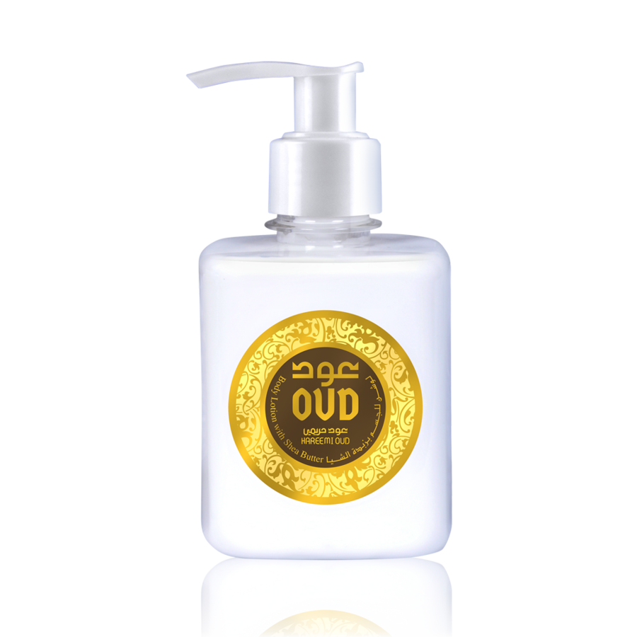 OudLux, Oud Hareemi Body Lotion With Shea Butter, 300 ml
